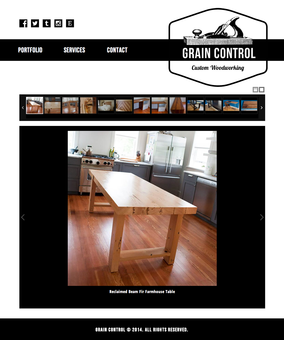 Margaret Darcher John Harris Grain Control Portfolio Responsive Web Design
