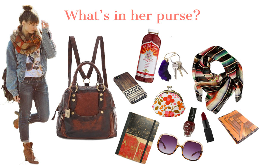 Margaret Darcher Trove Vintage Fashion Blogazine User what's in her purse