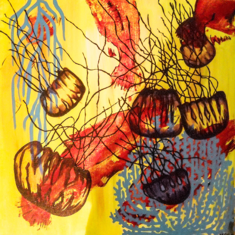Margaret Darcher Jellyfish Painting