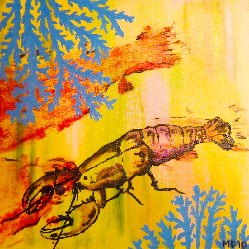 Margaret Darcher Lobster Painting
