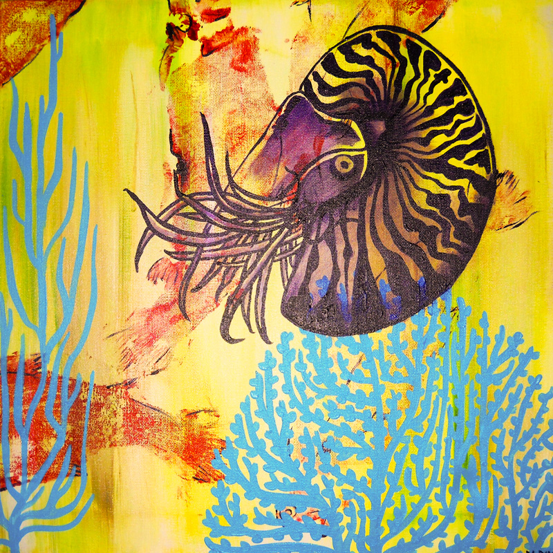 Margaret Darcher Nautilus Painting